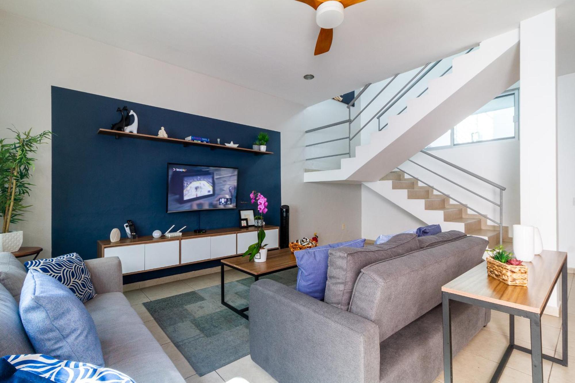 Вілла Casa Azul Turquesa Excelente Ubicacion Facturamos Гвадалахара Екстер'єр фото