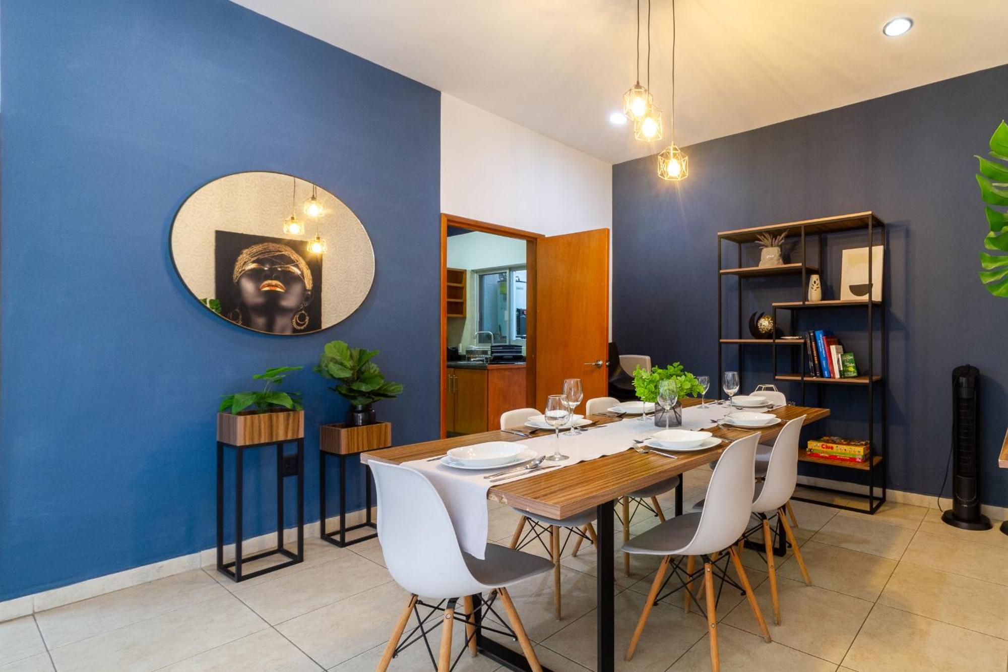 Вілла Casa Azul Turquesa Excelente Ubicacion Facturamos Гвадалахара Екстер'єр фото